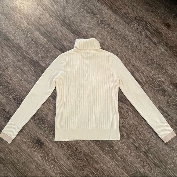 NAADAM Cream Turtleneck Sweater - Picture 8 of 8